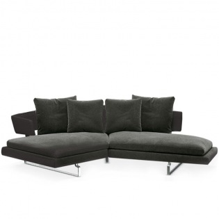 ARNE asymmetrisches Sofa mit einer Armlehne