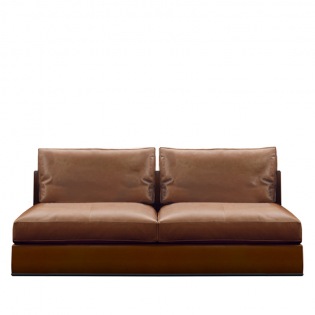 B&B Italia RICHARD 2-Sitzer Element, Tiefe 123 cm