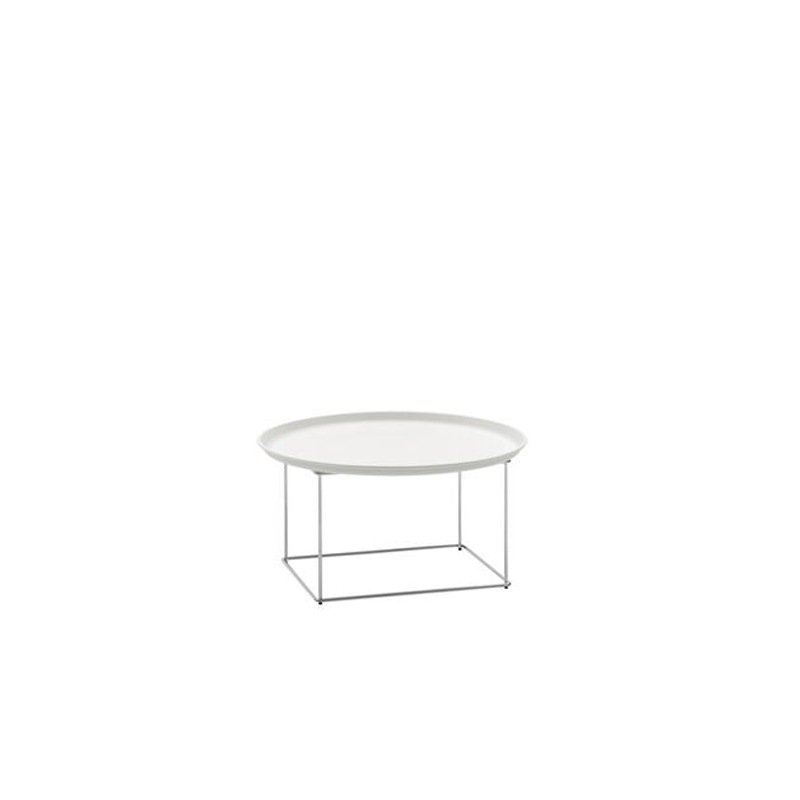 B&B Italia FAT-FAT Couchtisch Ø 62, Weiß