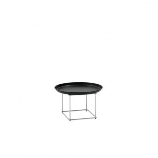 B&B Italia FAT-FAT Couchtisch Ø 42 cm, Schwarz
