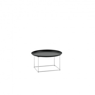 B&B Italia FAT-FAT Couchtisch Ø 62 cm, Schwarz