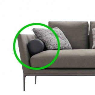 B&B Italia ATOLL Rollen-Armlehnen