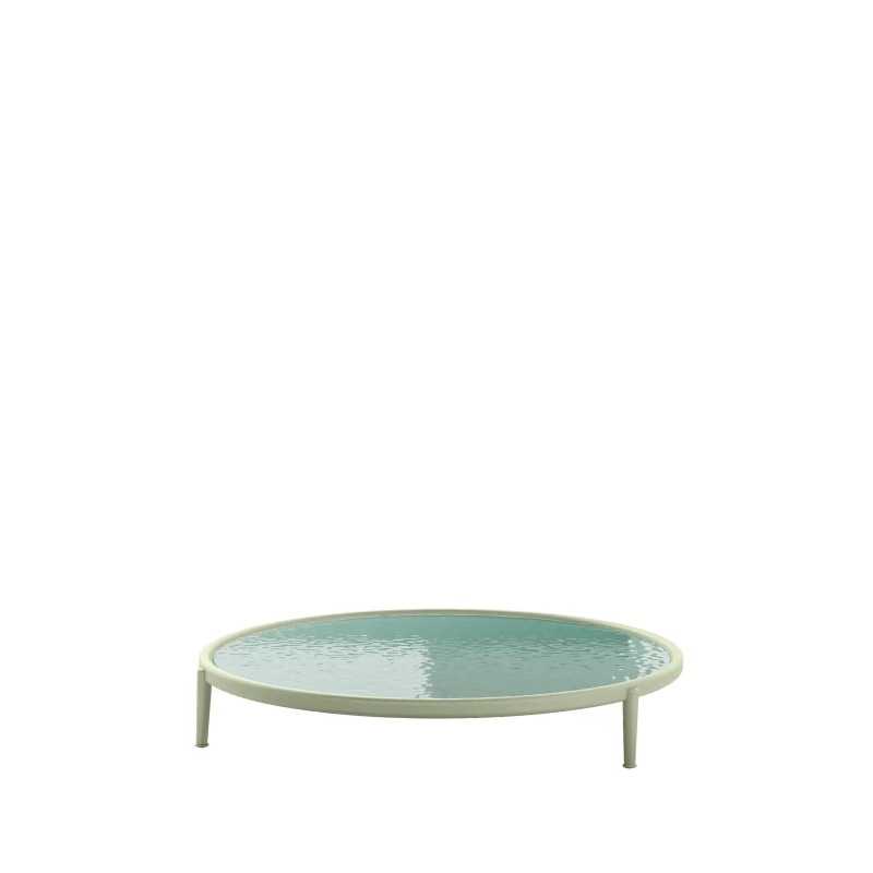 B&B Italia Outdoor ERICA '25 Couchtisch, rund, Glas