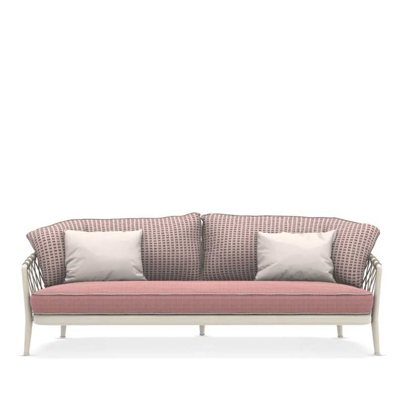 B&B Italia Outdoor ERICA '25 3-Sitzer Sofa, tief