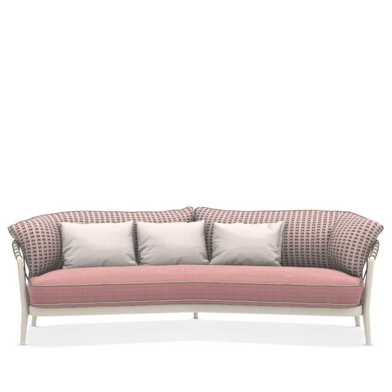 B&B Italia Outdoor ERICA '25 Sofa, geschwungen