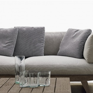 Ersatzbezug für Kissen 48 x 48 cm, doppelte Seitennaht