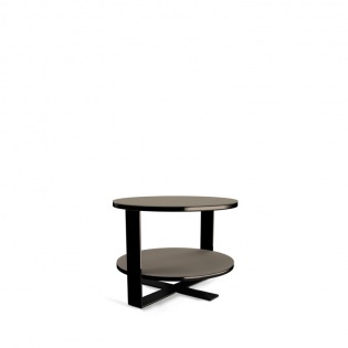 B&B Italia EILEEN Beistelltisch, 2 Platten, 45 cm hoch