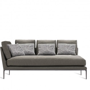 B&B Italia ATOLL Eckelement mit 4 Rückenkissen 198 cm