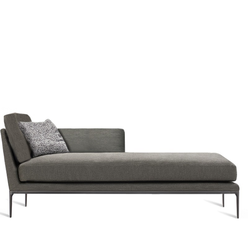 B&B Italia ATOLL Chaiselongue mit 1 Rückenkissen 198 cm