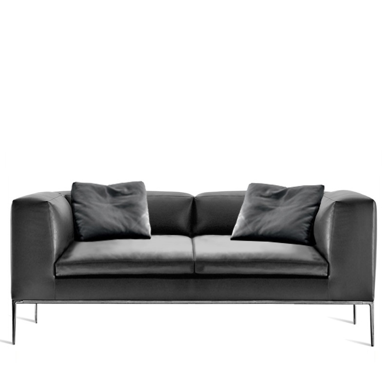 B&B Italia MICHEL tiefes Sofa 223 cm, geteiltes Sitzpolster