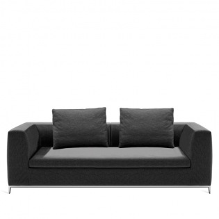 B&B Italia MICHEL CLUB tiefes Sofa 223 cm, durchgängiges Sitzpolster