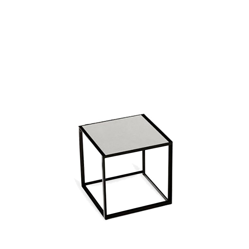 CANASTA'13 Beistelltisch mit Keramik-Platte