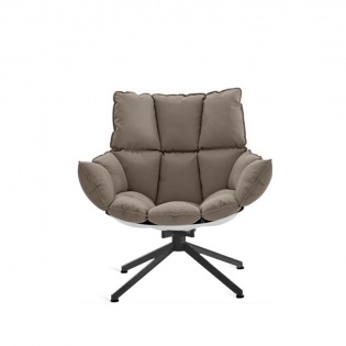 HUSK OUTDOOR Sessel, hohes Armlehnpolster