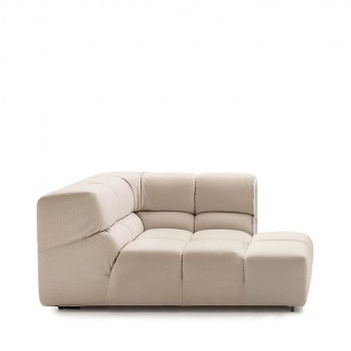 TUFTY-TIME Eckelement 150 cm, kurze Lehne