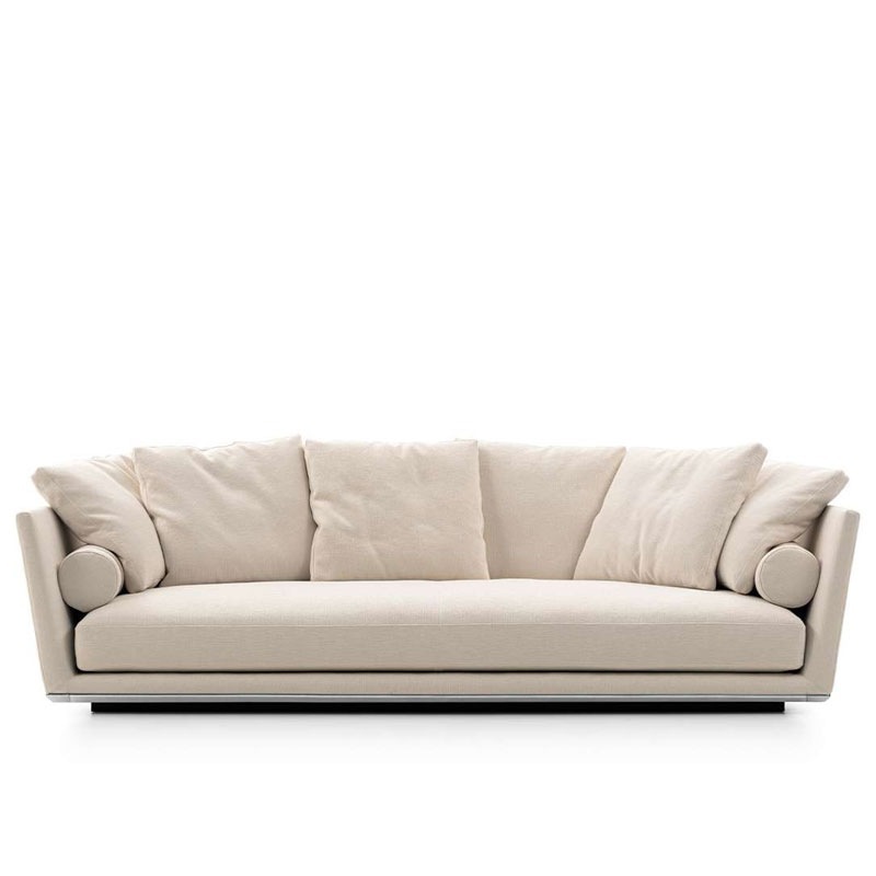 B&B Italia NOONU Sofa hohe Armlehnen mit Armrollen